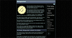 Desktop Screenshot of mittagsschlaf.org
