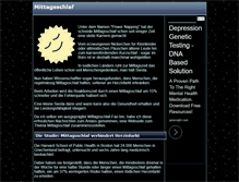 Tablet Screenshot of mittagsschlaf.org
